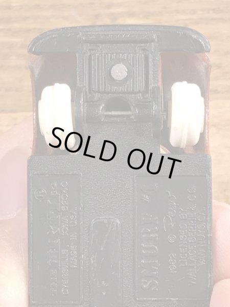 80年代頃のスマーフェットのビンテージのミニカー