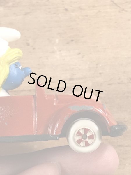 80’sのスマーフェットのヴィンテージのミニカー