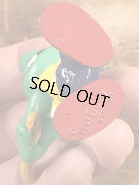 80’sの野球をしているアストロスニックのヴィンテージのPVC製フィギュア