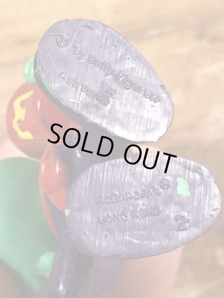 80’sのマクドナルドから配布されたアストロスニックのヴィンテージのPVC製フィギュア