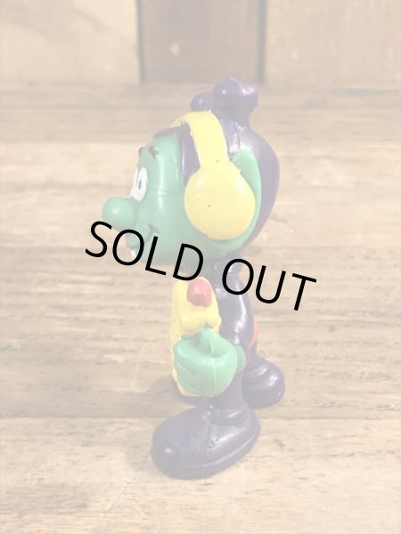 80’sのヘッドホンをしているアストロスニックのヴィンテージのPVC製フィギュア