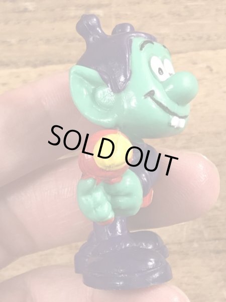 80’sの光線銃を持ったアストロスニックのヴィンテージのPVC製フィギュア