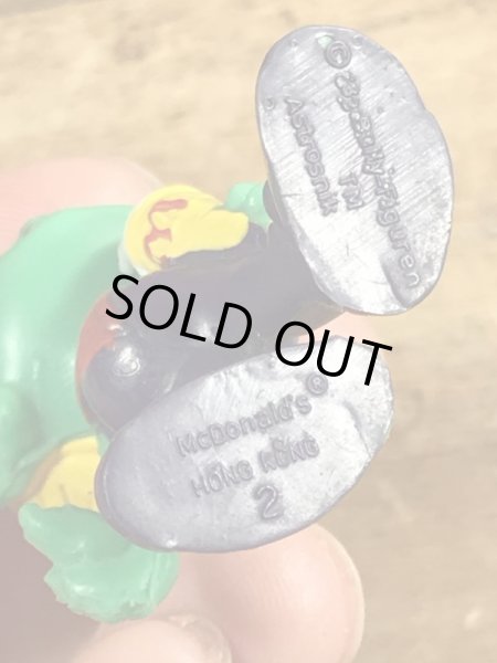 80’sのアイスクリームを持ったアストロスニックのヴィンテージのPVC製フィギュア