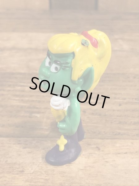 80’sのアイスクリームを持ったアストロスニックのヴィンテージのPVC製フィギュア