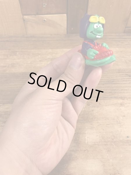 80’sのそりをしているヴィンテージのPVC製フィギュア