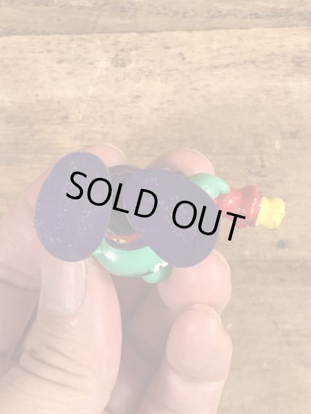 80’sの光線銃を持ったアストロスニックのヴィンテージのPVC製フィギュア