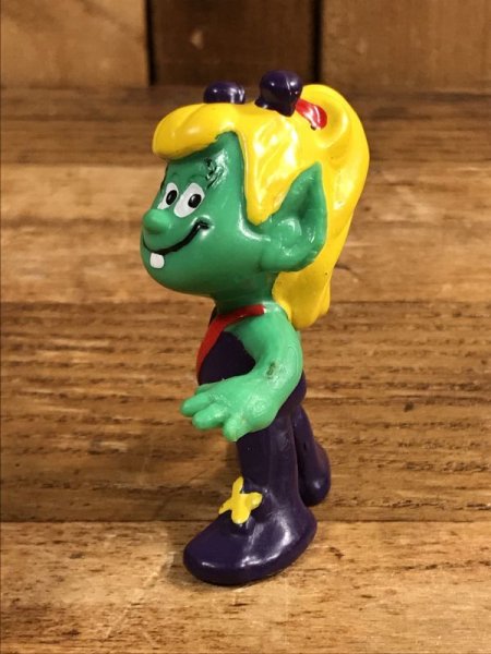 80’sの女の子のアストロスニックのヴィンテージのPVC製フィギュア