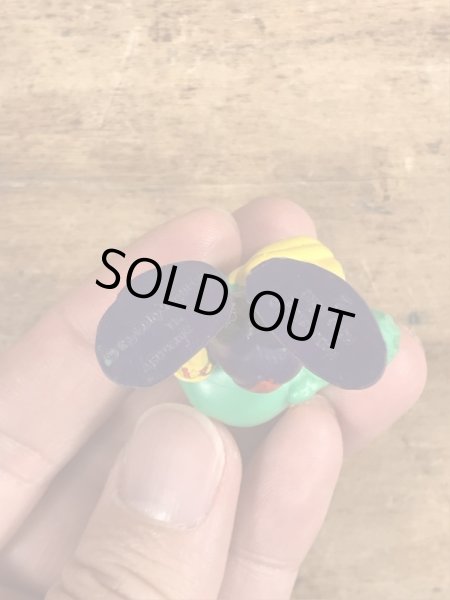 80’sのアイスクリームを持ったアストロスニックのヴィンテージのPVC製フィギュア