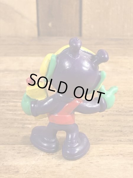 80’sのヘッドホンをしているアストロスニックのヴィンテージのPVC製フィギュア