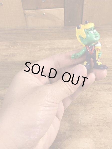 80’sのアイスクリームを持ったアストロスニックのヴィンテージのPVC製フィギュア