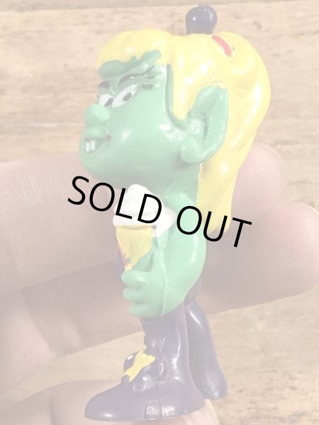 80’sのアイスクリームを持ったアストロスニックのヴィンテージのPVC製フィギュア