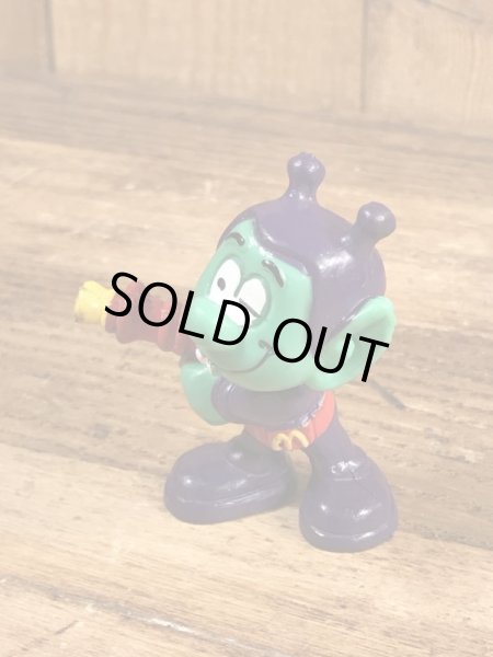 80’sの光線銃を持ったアストロスニックのヴィンテージのPVC製フィギュア