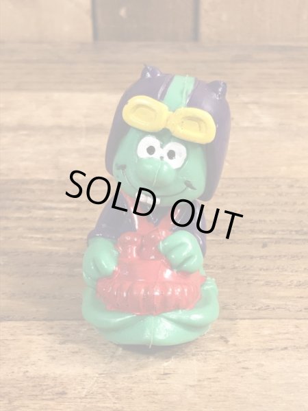 80’sのそりをしているヴィンテージのPVC製フィギュア