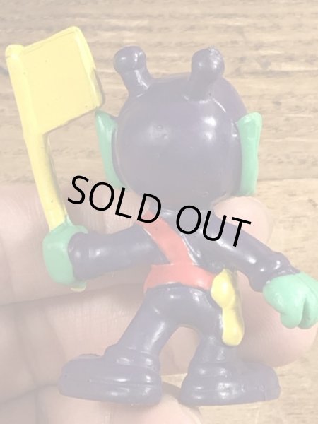 80年代頃のフラッグを持ったアストロスニックのビンテージのPVCフィギュア