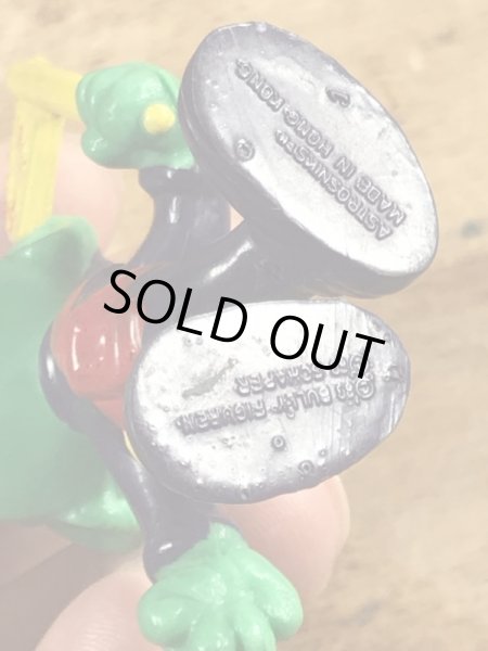 80’sのフラッグを持ったアストロスニックのヴィンテージのPVC製フィギュア