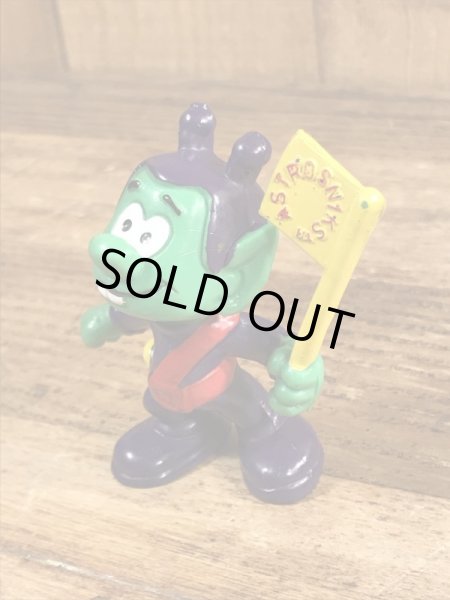 80’sのフラッグを持ったアストロスニックのヴィンテージのPVC製フィギュア