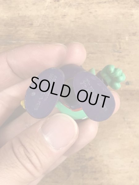 80’sの旗を持ったアストロスニックのヴィンテージのPVC製フィギュア