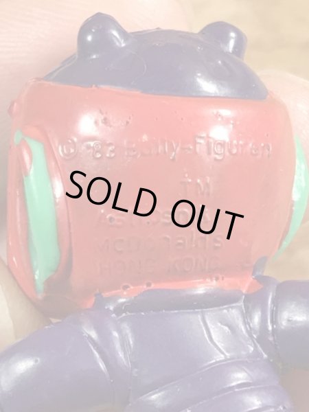 80年代頃のアイススケートをしているアストロスニックのビンテージのPVCフィギュア