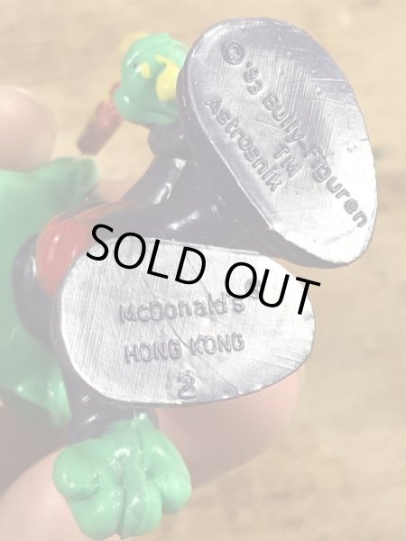 80’sのマクドナルドから配布されたアストロスニックのヴィンテージのPVC製フィギュア