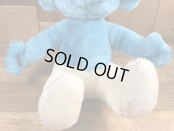 70’sのスマーフのヴィンテージのプラッシュドール