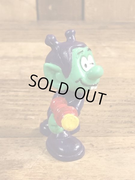 80年代頃の光線銃を持ったアストロスニックのビンテージのPVCフィギュア