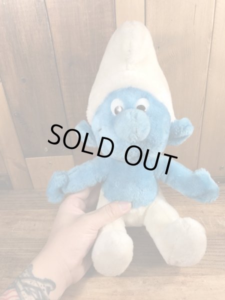 70’sのスマーフのヴィンテージのプラッシュドール