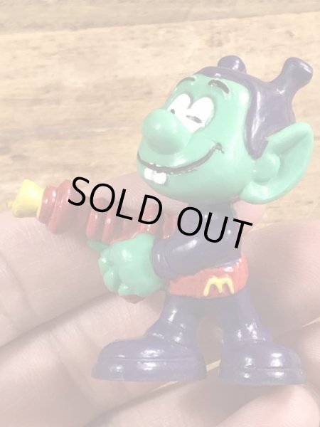 80年代頃の光線銃を持ったアストロスニックのビンテージのPVCフィギュア