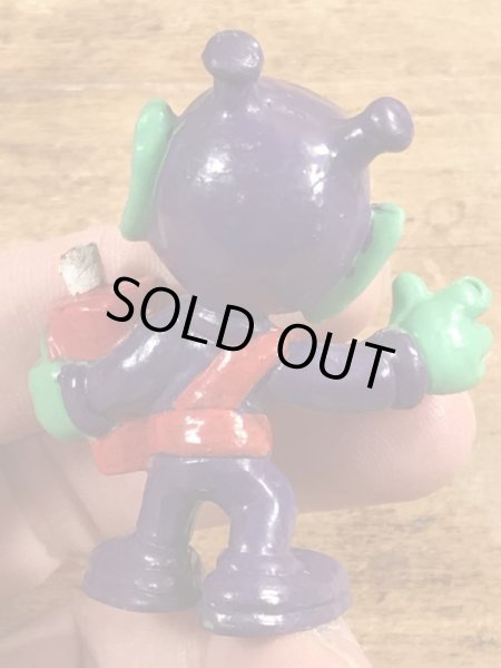 80年代頃のドリンクを持ったアストロスニックのビンテージのPVCフィギュア