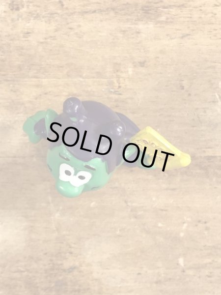 80年代頃のフラッグを持ったアストロスニックのビンテージのPVCフィギュア