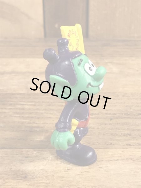 80年代頃のフラッグを持ったアストロスニックのビンテージのPVCフィギュア