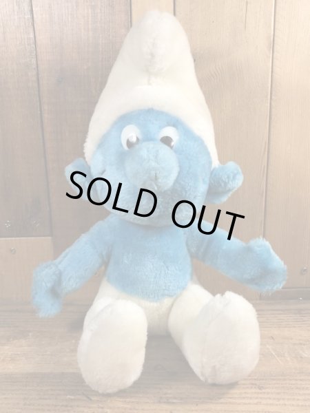 70’sのスマーフのヴィンテージのプラッシュドール