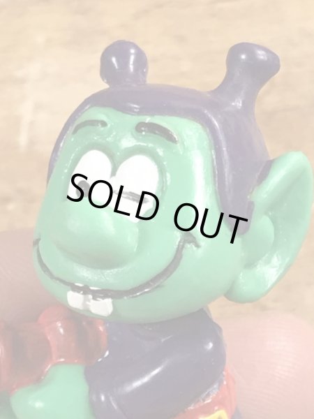 80年代頃の光線銃を持ったアストロスニックのビンテージのPVCフィギュア