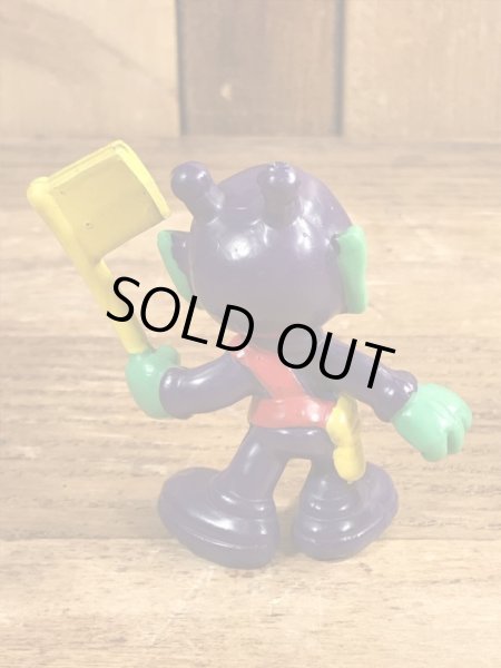 80’sのフラッグを持ったアストロスニックのヴィンテージのPVC製フィギュア