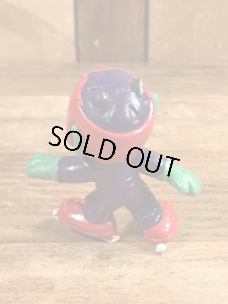 80’sのアイススケートをしているアストロスニックのヴィンテージのPVC製フィギュア