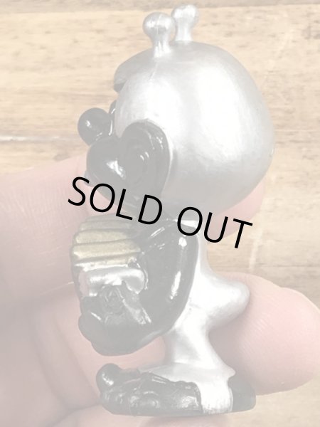 80’sのアコーディオンを弾いているアストロスニックのヴィンテージのPVC製フィギュア