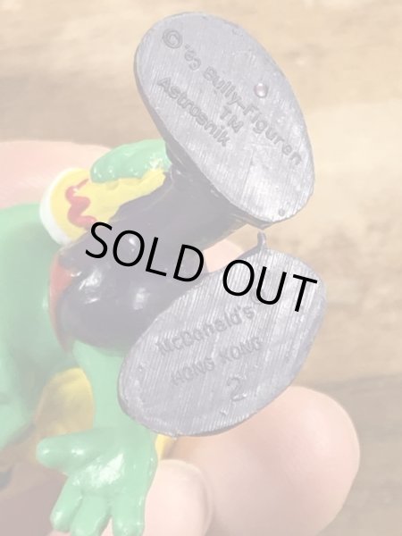 80’sのソフトクリームを持ったアストロスニックのヴィンテージのPVC製フィギュア