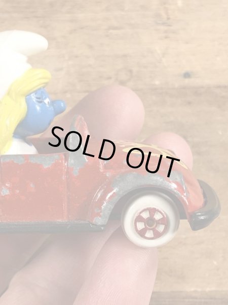 80’sのスマーフェットのヴィンテージのミニカー