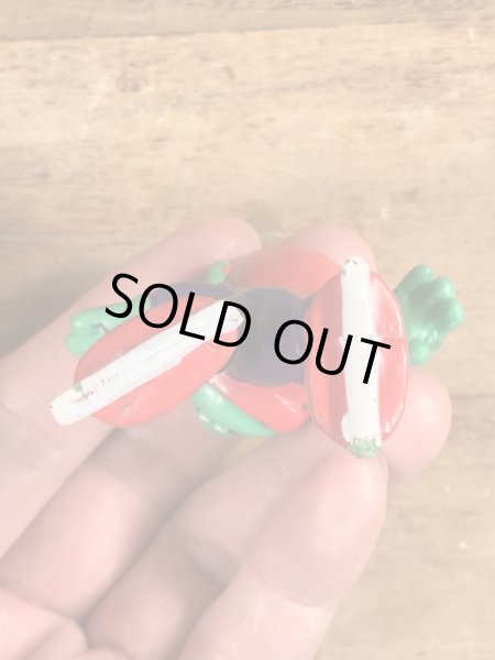 80’sのアイススケートをしているアストロスニックのヴィンテージのPVC製フィギュア