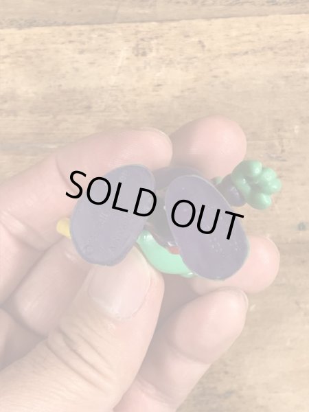 80’sのフラッグを持ったアストロスニックのヴィンテージのPVC製フィギュア