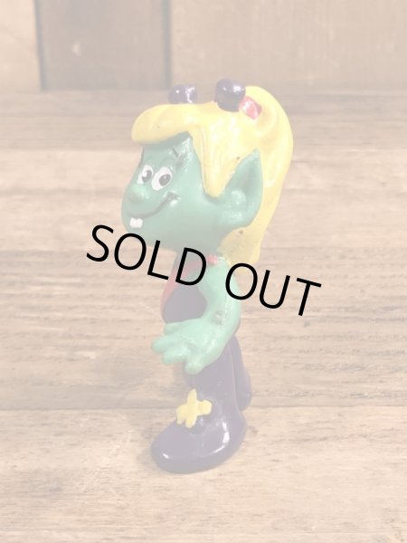 80’sの女の子のアストロスニックのヴィンテージのPVC製フィギュア