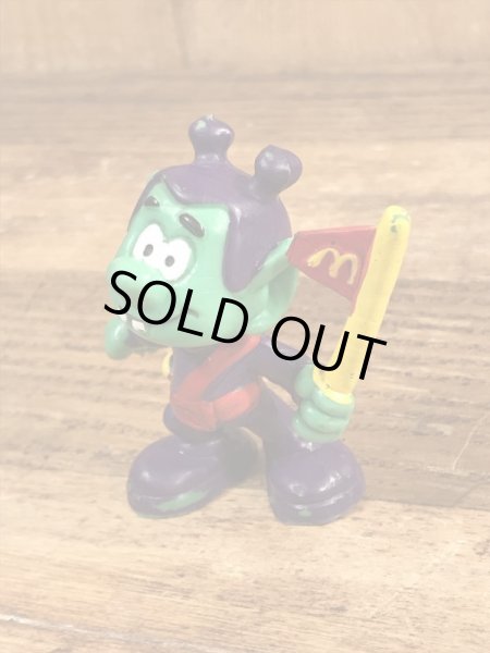 80’sのフラッグを持ったアストロスニックのヴィンテージのPVC製フィギュア