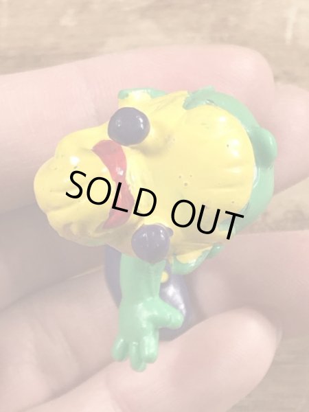 80年代頃のソフトクリームを持ったアストロスニックのビンテージのPVCフィギュア