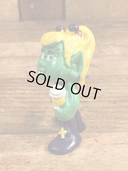 80’sのソフトクリームを持ったアストロスニックのヴィンテージのPVC製フィギュア