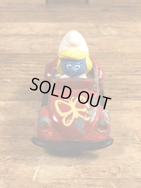 80’sのスマーフェットのヴィンテージのミニカー