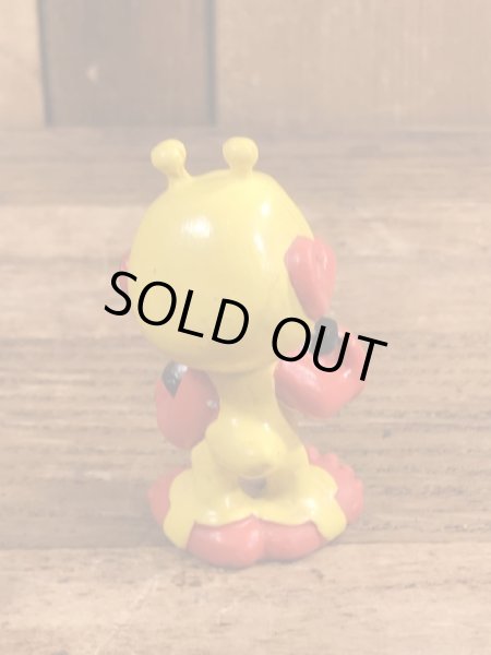 80’sのアコーディオンを弾いているアストロスニックのヴィンテージのPVC製フィギュア