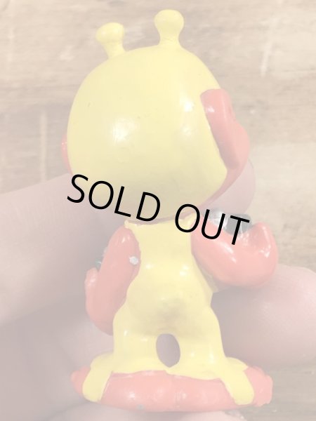 80年代頃のアコーディオンを弾いているアストロスニックのビンテージのPVCフィギュア