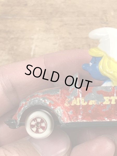 80’sのスマーフェットのヴィンテージのミニカー