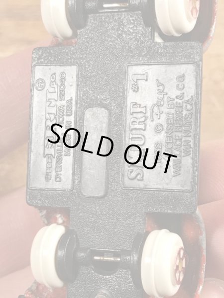 80年代頃のスマーフェットのビンテージのミニカー