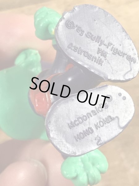 80’sのマクドナルドから配布されたアストロスニックのヴィンテージのPVC製フィギュア