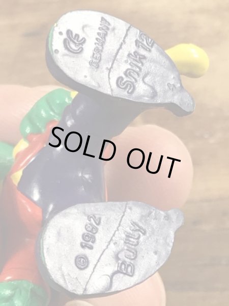 80’sの騎手のヴィンテージのPVC製フィギュア